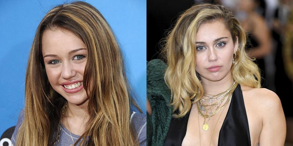 Porn Ashley Tisdale Miley Cyrus - Disney Child Stars Then and Now