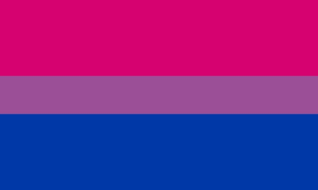 雙性戀旗。