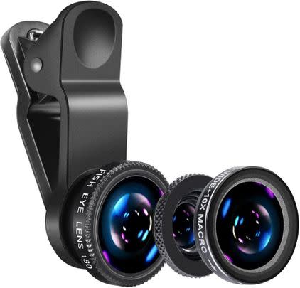 This phone camera lens kit will take his photography to a whole new level