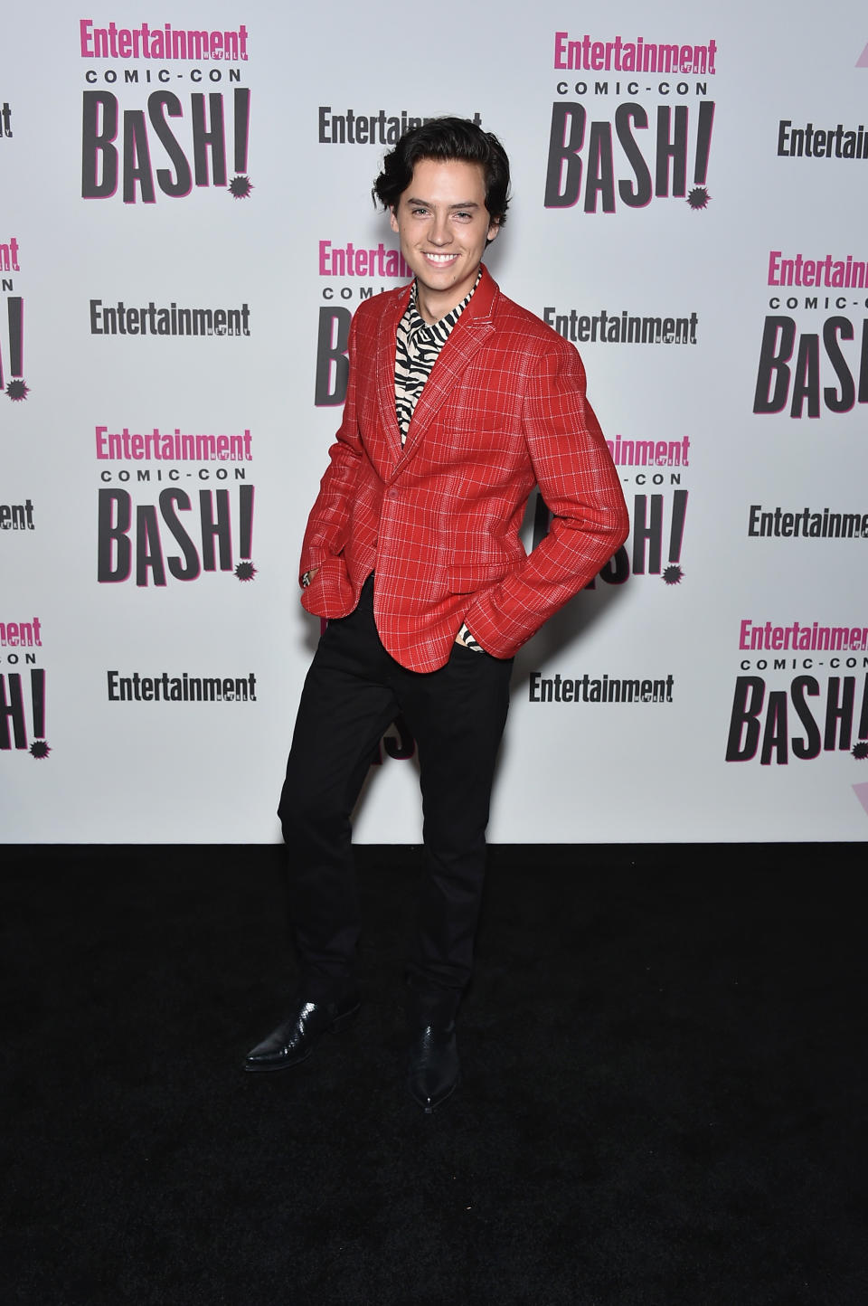 Cole Sprouse at Comic-Con Bash