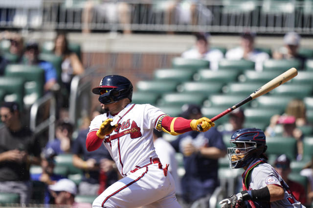 Meneses' 8th-inning HR snaps Braves' 5-game winning streak