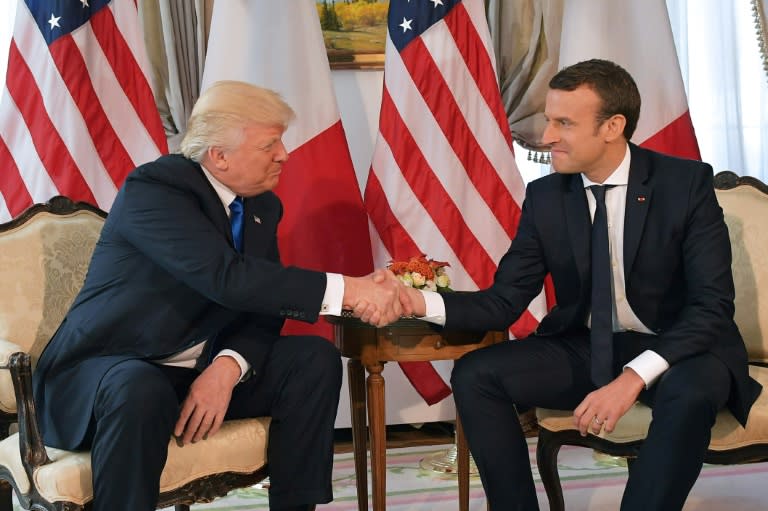 French President Emmanuel Macron has the tricky task of trying to save the Iran nuclear deal when he meets with US leader Donald Trump at the White House