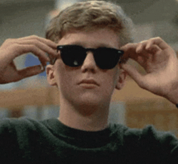 Anthony Michael Hall in "The Breakfast Club"