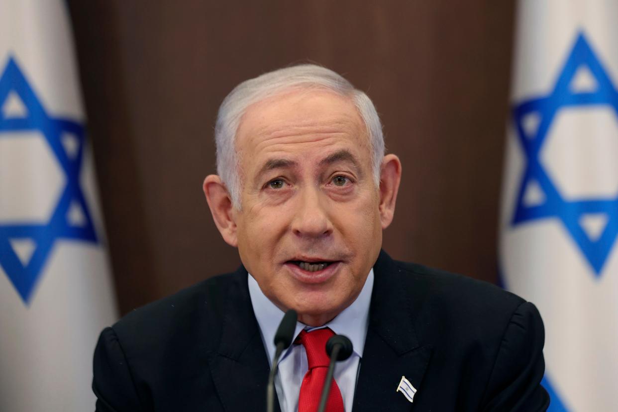 Israeli Prime Minister Benjamin Netanyahu (ABIR SULTAN)