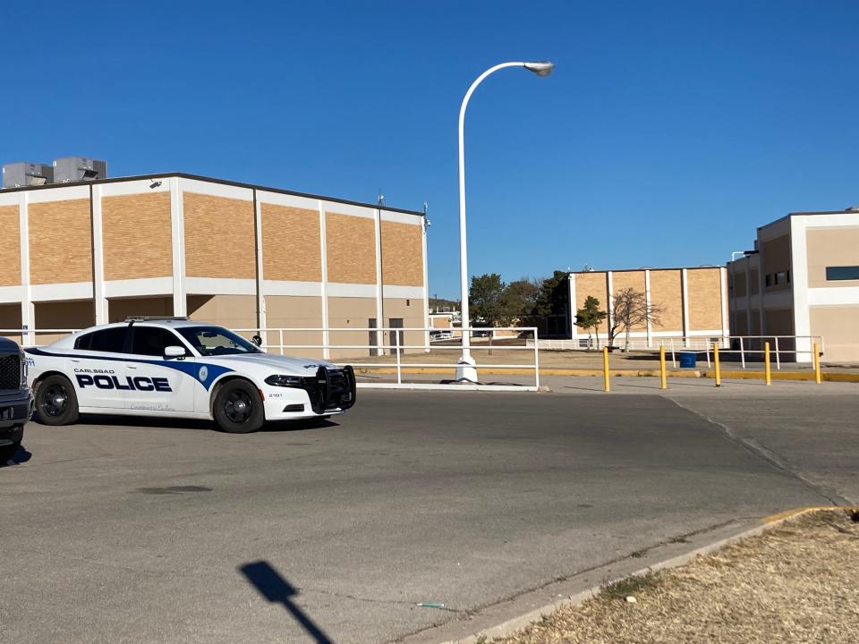 Carlsbad High School ramped up security on Dec. 3, 2021 after a false shooting threat circulated online.