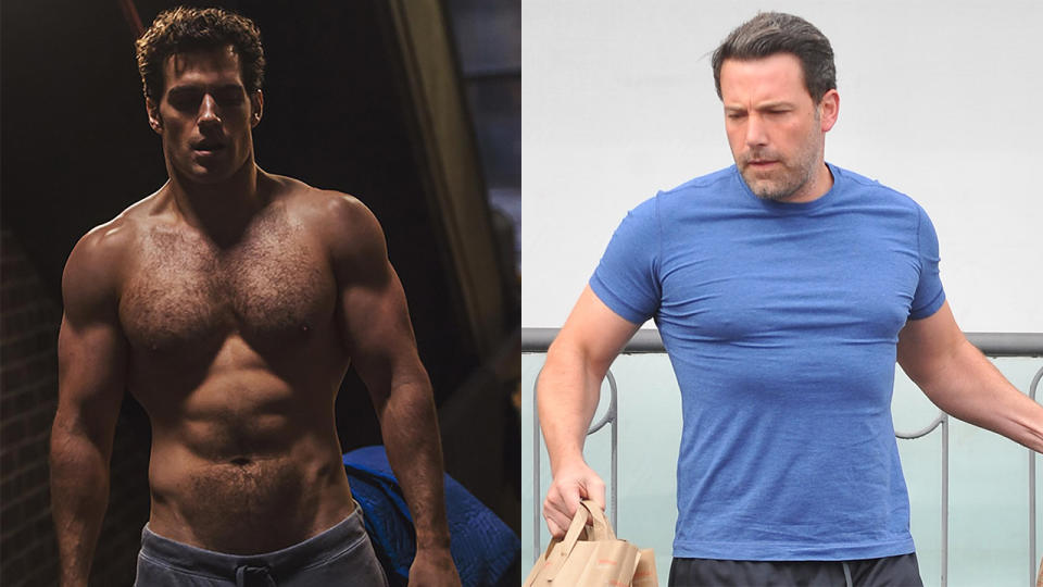 Forget 'Batman v Superman,' We're Pitting Ben Affleck v Henry Cavill -- Who  Comes Out on Top?