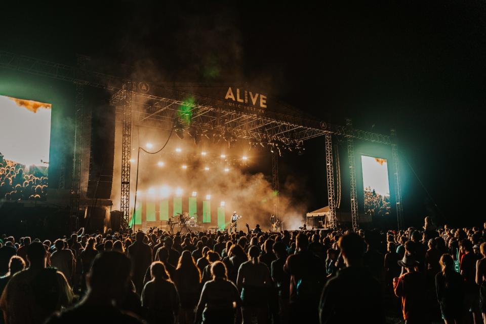 Skillet performs at Waukee's new Vibrant Music Hall in November.