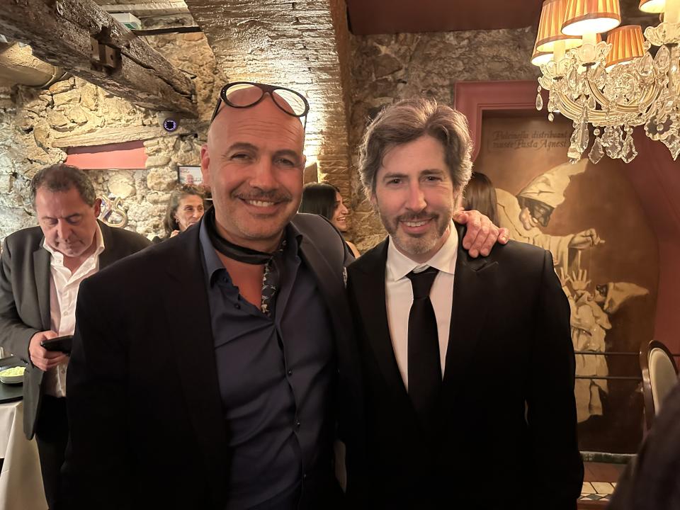 (L-R) Billy Zane and Jason Reitman