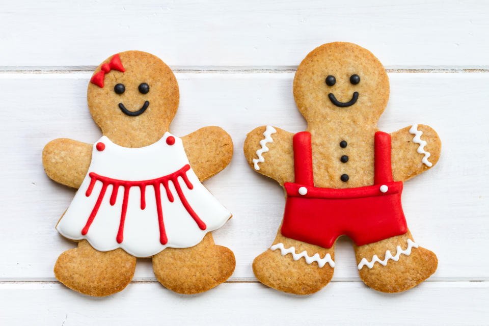 A cafe has rebranded gingerbread men as gender-neutral gingerbread people [Photo: Getty]