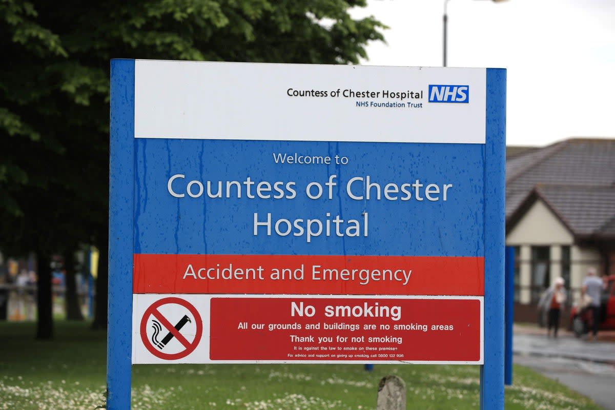 The Countess of Chester Hospital (Peter Byrne/PA) (PA Archive)