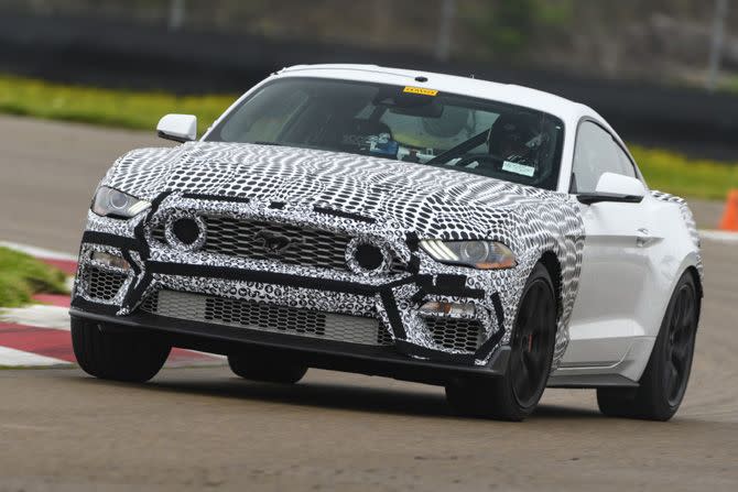 2021 Ford Mustang Mach 1 prototype, Image Credit: Ford