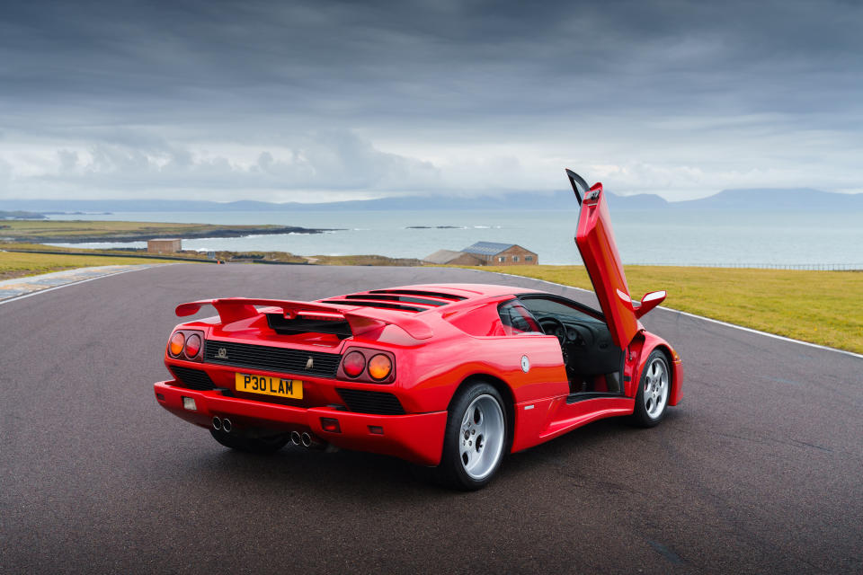 Hagerty expects values of the Lamborghini Diablo to rise significantly. (Hagerty)