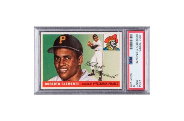 1955 Topps Roberto Clemente Rookie Card Sells for $478,000