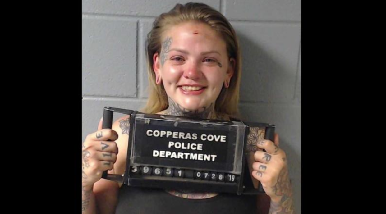 Samantha Grace Vaughan was arrested by Copperas Cove Police Department after allegedly leaving her infant child in a running car while she drank alcohol in a nightclub. (Photo: Copperas Cove Police Dept.)