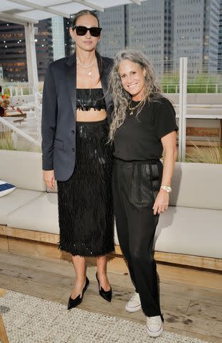 <p>Photo by Ben Rosser/BFA.com/Shutterstock</p> Jenna Lyons and Cass Bird in September 2023