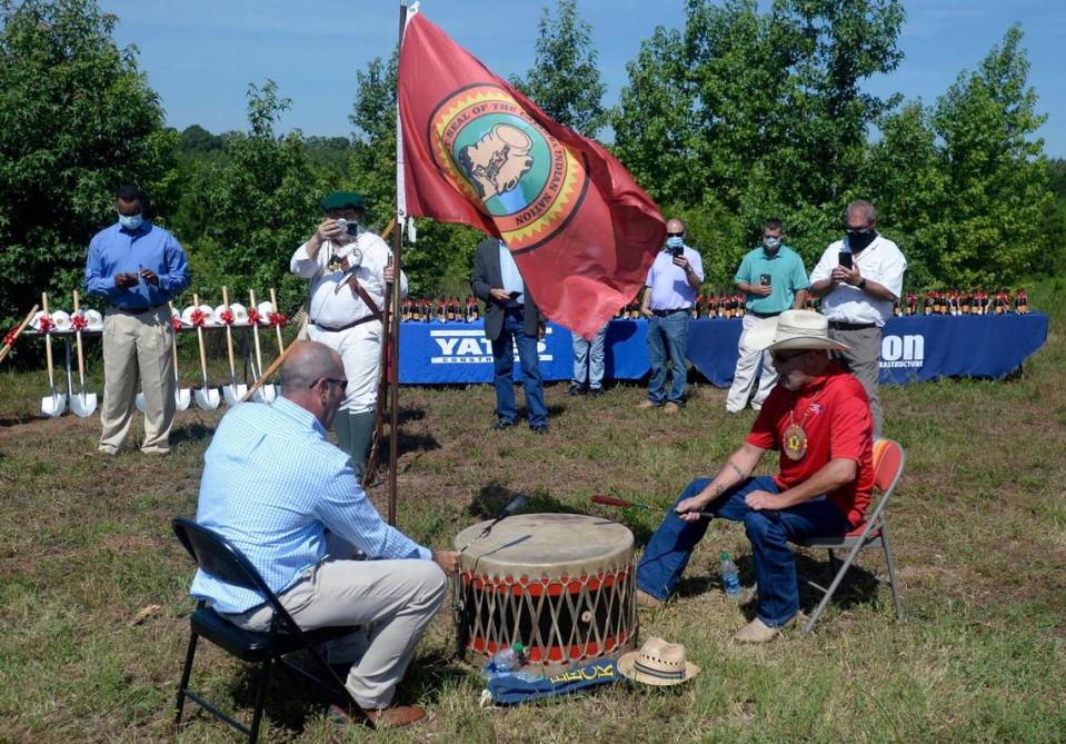 The Catawba Indian Nation established a banking code in April, allowing banks to create charters to do business inside the reservation. This is the first time any outside business will be able to operate inside Catawba territory.