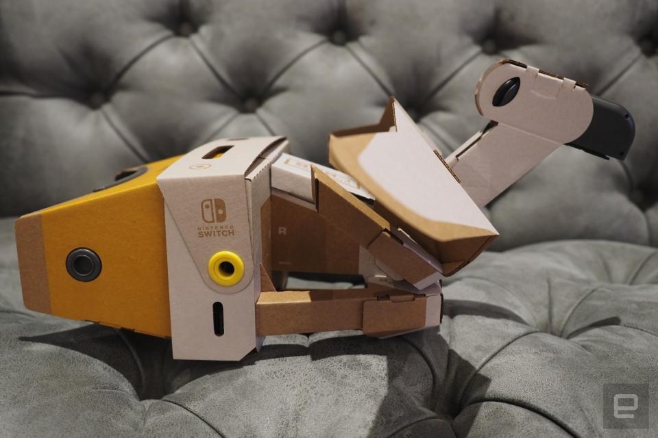 Nintendo VR headset and accessories