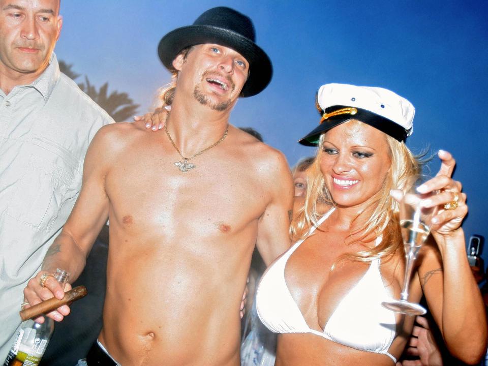 kid rock and pamela anderson wedding