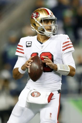 San Francisco quarterback Jimmy Garoppolo will lead the 49ers against Minnesota on Saturday in the NFL playoffs