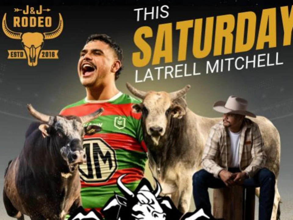 Pictured Latrell Mitchell poster