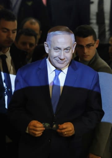 Netanyahu responded almost immediately to election rival Gantz's barbs on Tuesday night, in the shape of a video clip in which he said the former military chief should be "ashamed"