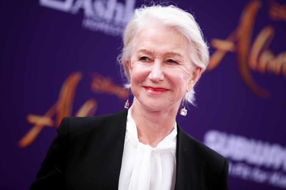 Shocked: Mirren said she feels 