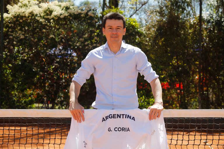 Guillermo Coria anhela seguir como capitán de Argentina en la Copa Davis