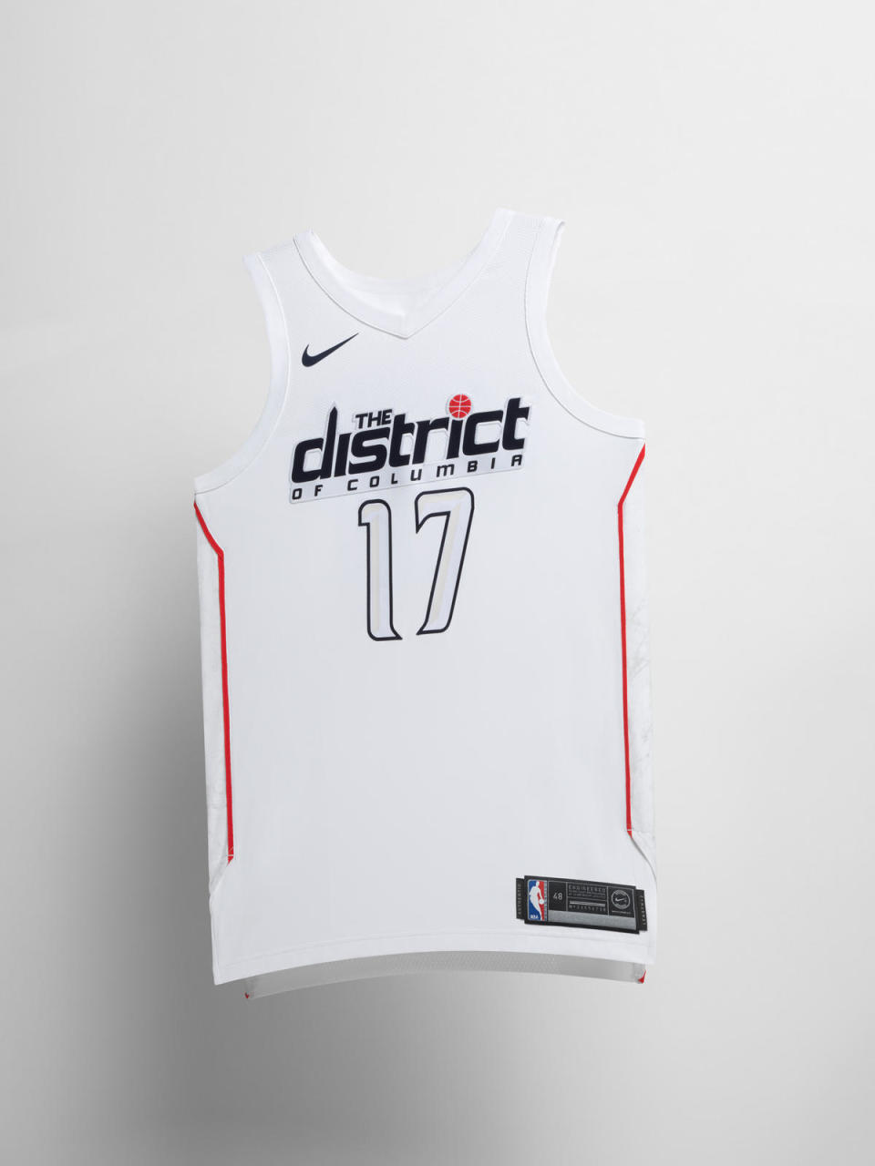 Washington Wizards City uniform. (Nike)