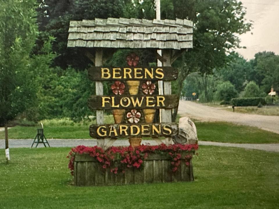 Berens Flower Garden first opened in 1974 by Jerald Berens and his son Herb Berens.