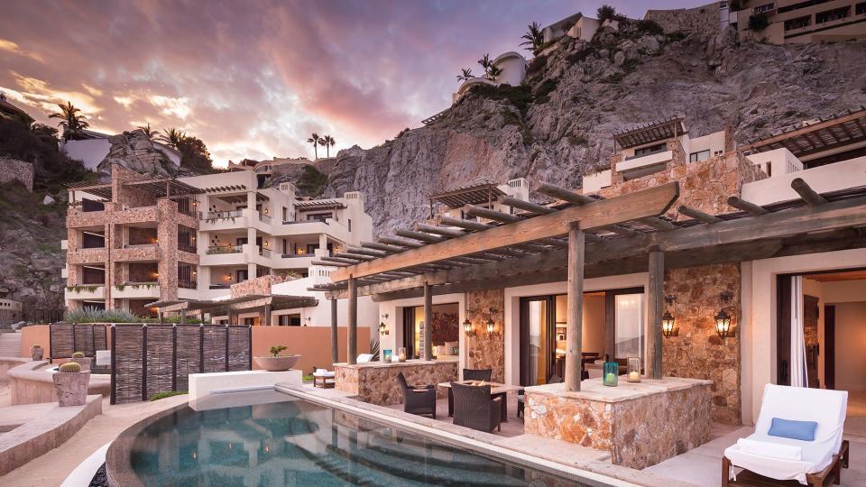 The pool at Waldorf Astoria Los Cabos Pedregal