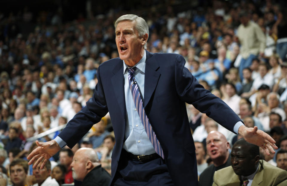 Jerry Sloan. (AP Photo/David Zalubowski)