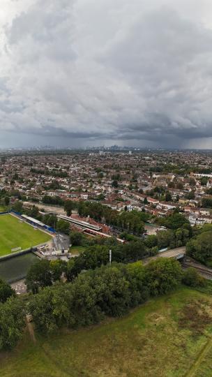 London from DJI Mini 4 Pro - Vertical