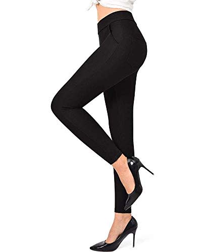  Conceited Premium Womens Stretch Ponte Pants - Dressy  Leggings