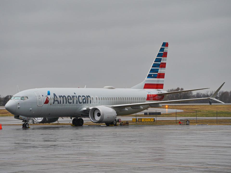 American Airlines Boeing 737 Max Flight 20