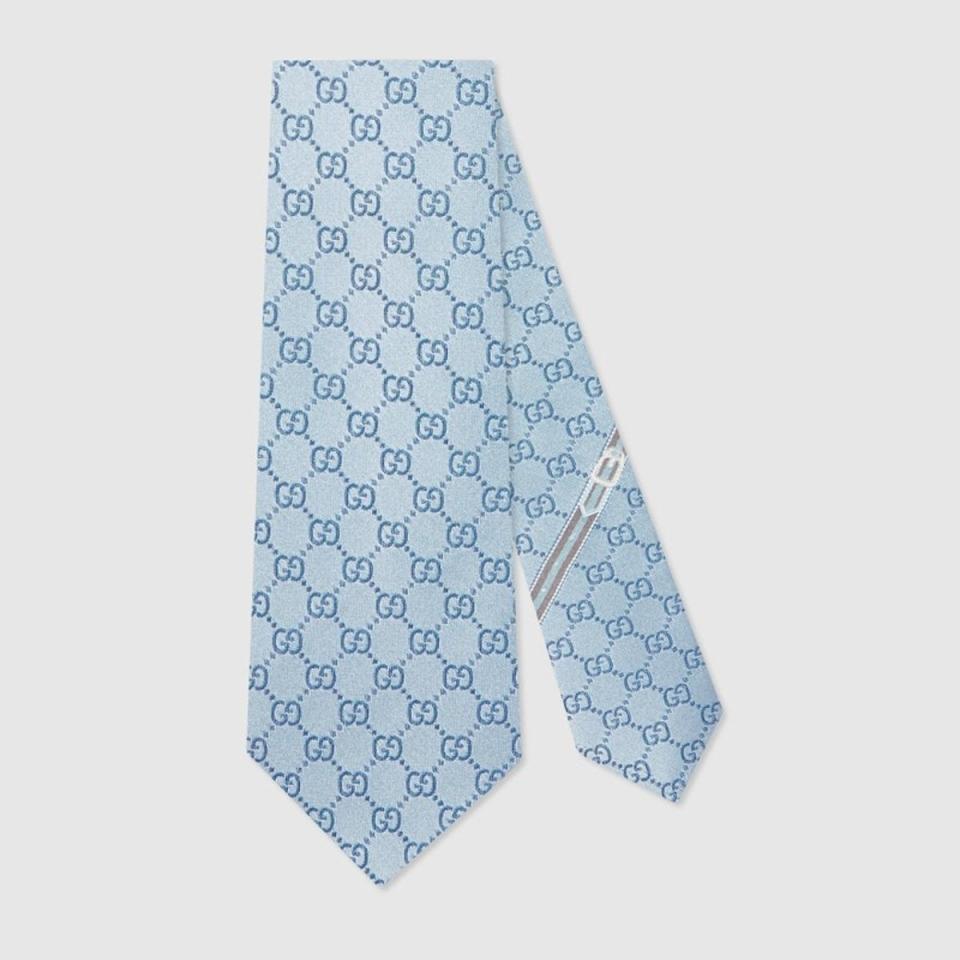 Gucci GG Pattern Silk Tie (Gucci)