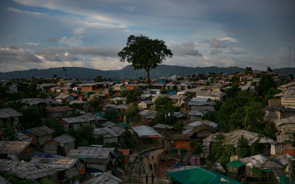 Rohingyas live in cramped huts in the refugee camp in Cox's Bazar  - Allison Joyce/Getty Images