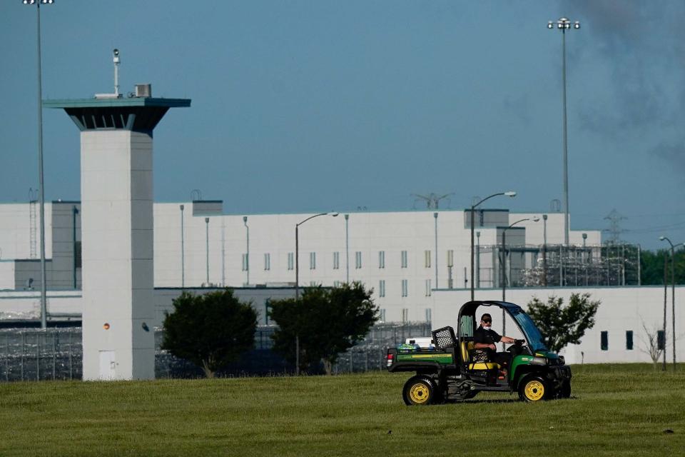 Daniel Lewis Lee was awaiting execution at Terre Haute prison, Indiana (REUTERS)