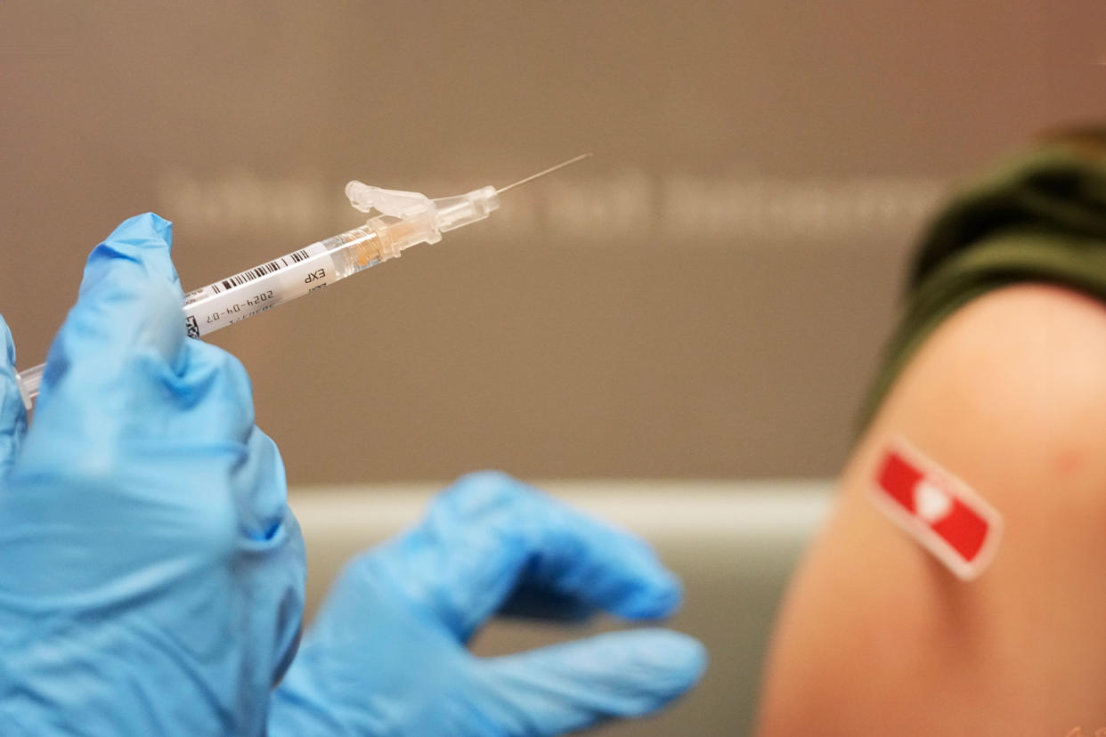 COVID-19 vaccine Melissa Phillip/Houston Chronicle via Getty Images