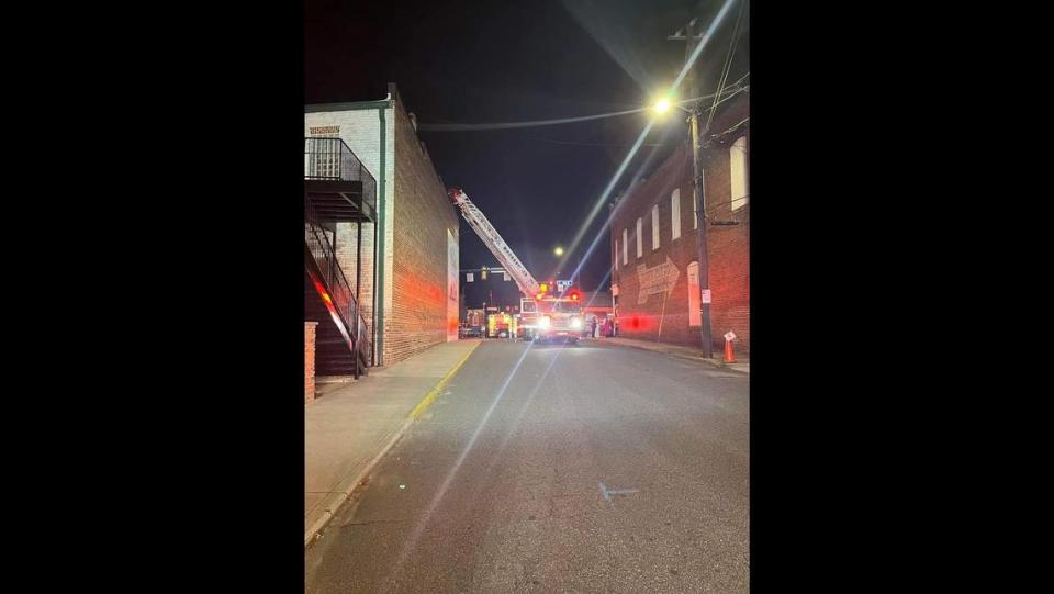 Multiple Mooresville Fire-Rescue and Mount Mourne Fire crews extinguished the fire and hot spots at Epic Chophouse on Sunday night, Oct. 15, 2023, officials said.