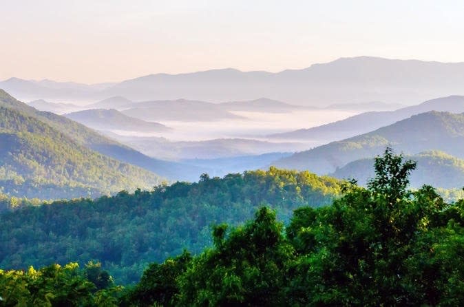 Hiking Tour of Blue Ridge Parkway Waterfalls, Asheville, North Carolina