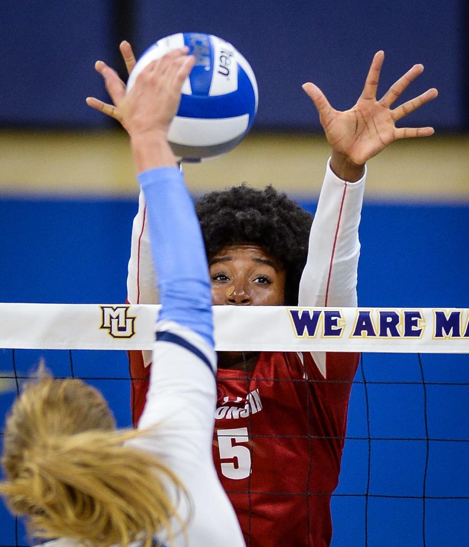 This season's matchup between Wisconsin and Marquette marks the third time in the past four meetings that both teams are ranked in the American Volleyball Coaches Association top 25.