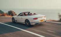 <p>Indeed, like the recent Aston Martin DB11 Volante, the Bentley seems to look even better as a convertible than it does as a coupe.</p>