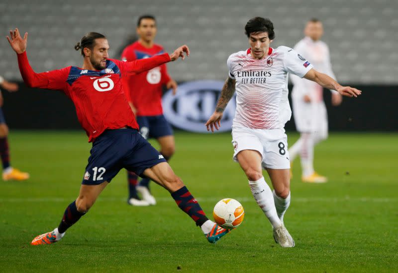 Europa League - Group H - Lille v AC Milan