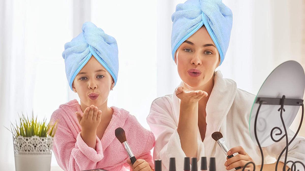 This $10 Microfiber Hair Towel Makes Styling Products Obsolete