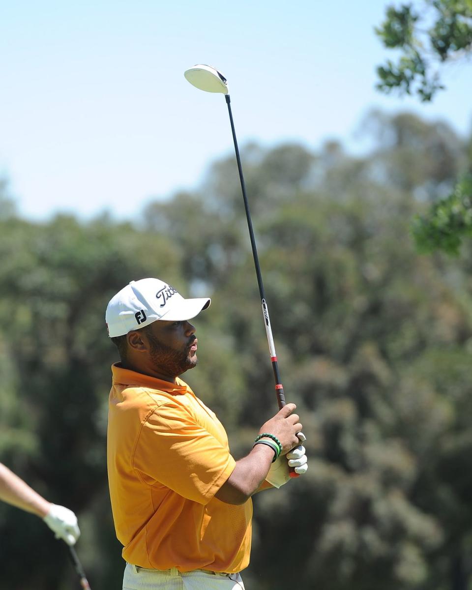 <p>Anthony Anderson attends the Fourth Annual George Lopez Celebrity Golf Classic in 2011.</p>