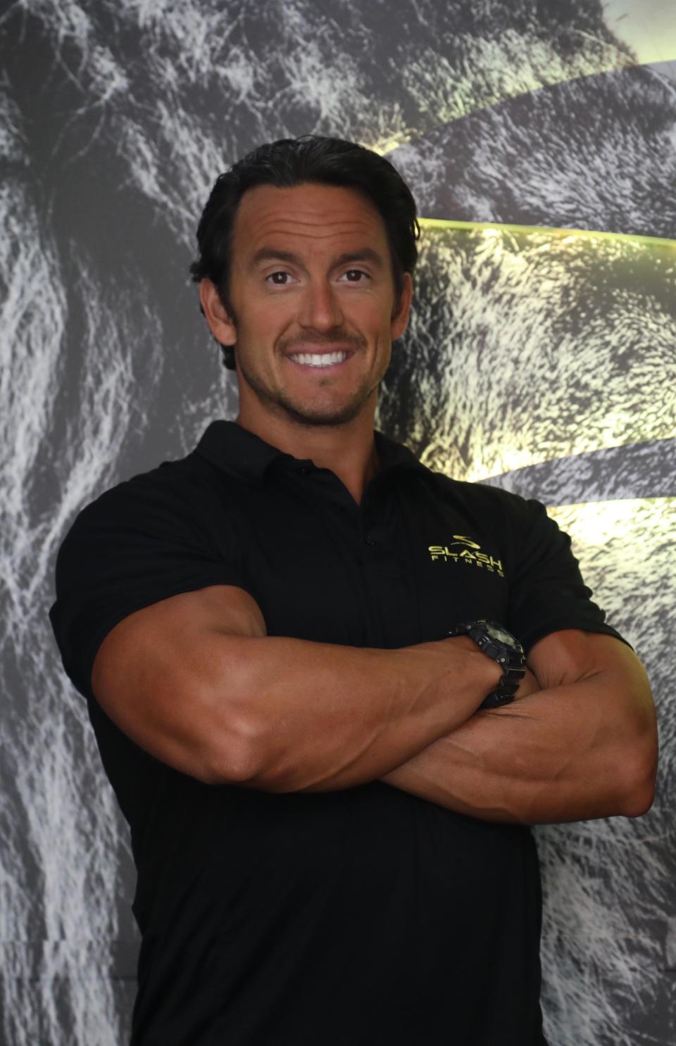 Austin Brock, certified trainer and co-owner of Slash Fitness in Delray Beach.
