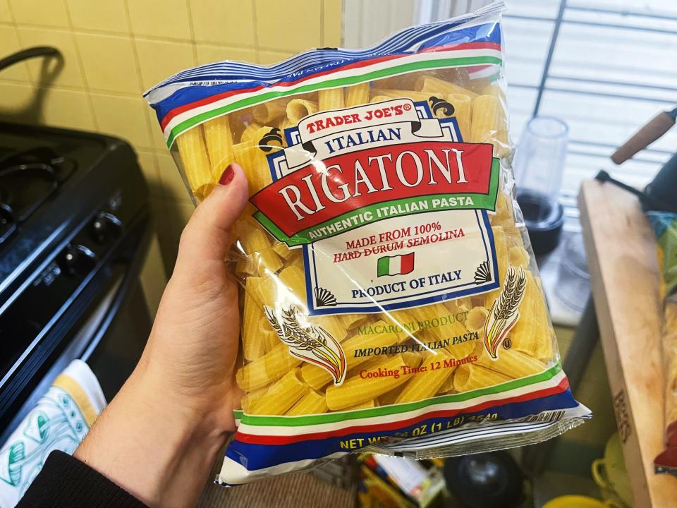 trader joes rigatoni