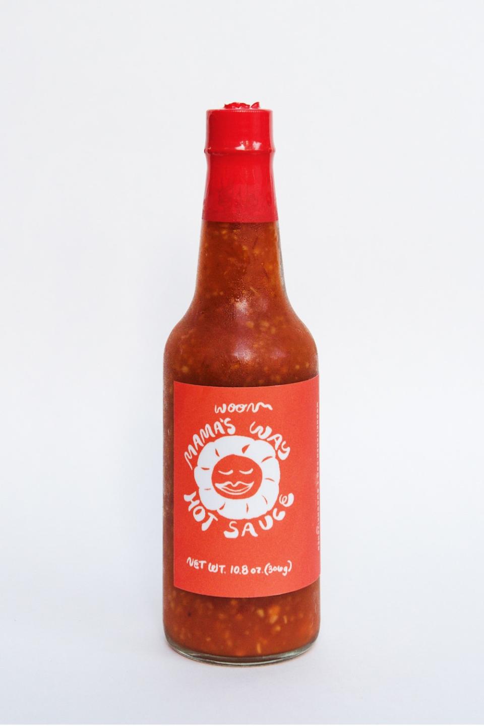 Woon's Mama's Way hot sauce.