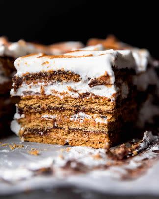 S’mores Icebox Cake