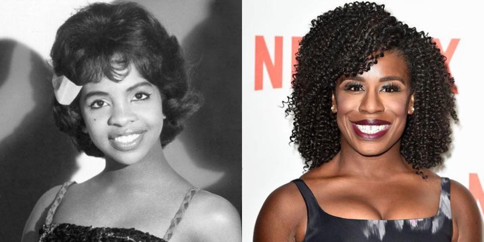 Gladys Knight (1970) and Uzo Aduba